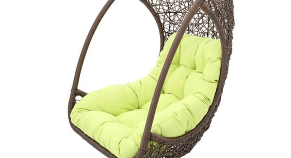 CRAFT FURNITURE SINGLE SEATER HANGING SWING WITHOUT STAND FOR BALCONY , GARDEN SWING