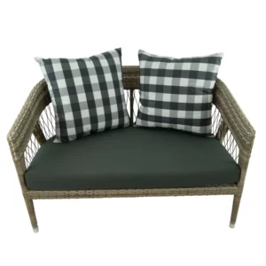 SUNSHINE TWO SEATER SEASHELL & CHECKS BY Craft Furniture