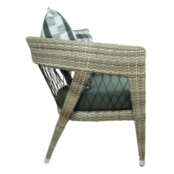 SUNSHINE TWO SEATER SEASHELL & CHECKS BY Craft Furniture