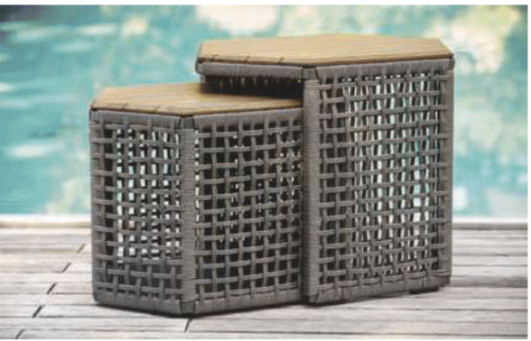 Craft Furniture Outdoor Side Table in Rope.