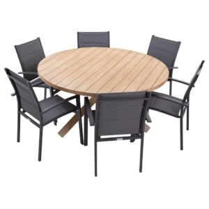 Craft Furniture 7 piece Round Dining Chairs